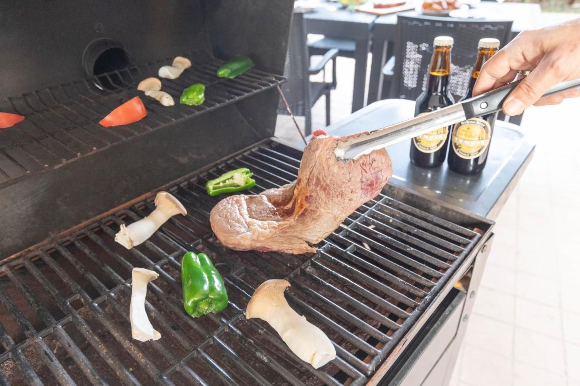 雨でも炭でbbqが出来る/プール付き!max12名/駐車2台可能! * Shirahama